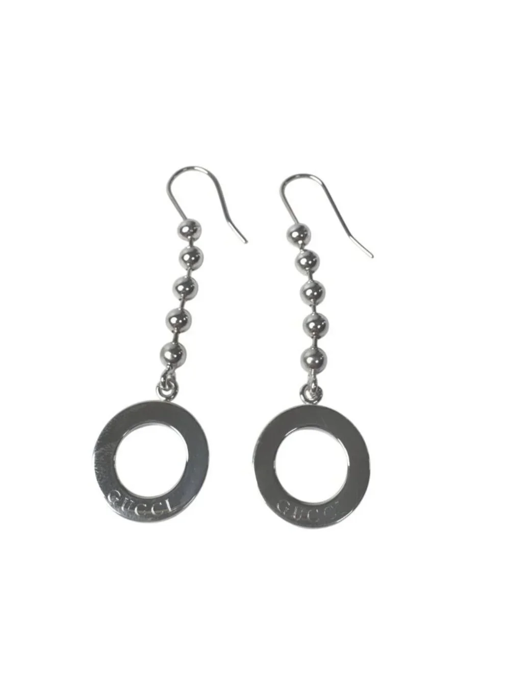Gucci Ball Chain 925 Earrings